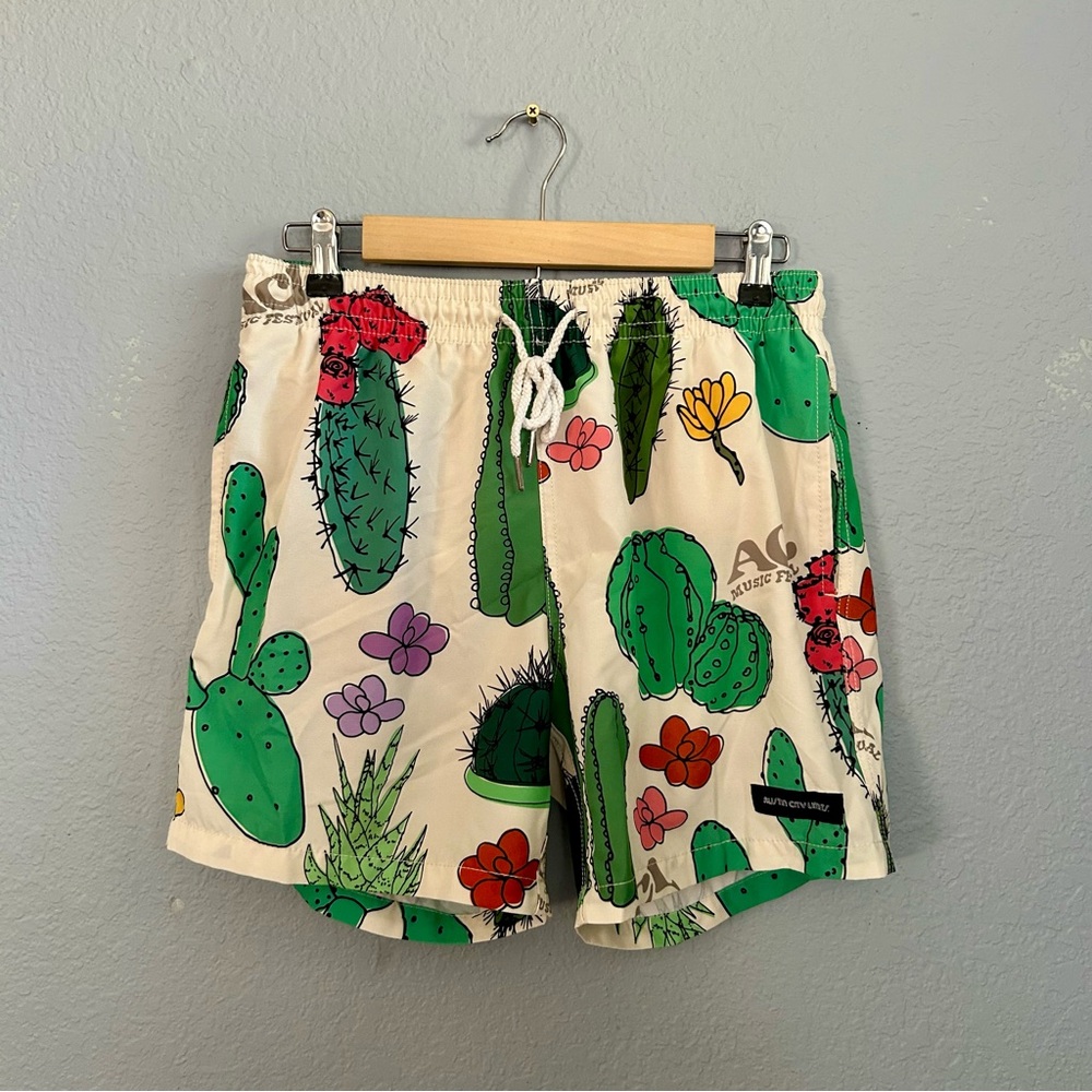 Strata Austin City Limits cactus shorts